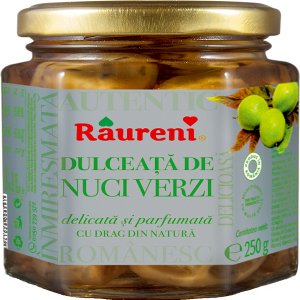 Raureni Green Walnut Jam 250g/6pcs