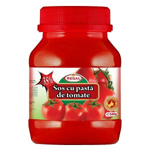 Regal Tomato Paste Sauce 540g Pet/6pcs