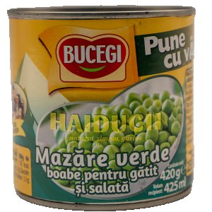 Scandia Bucegi Green Peas 420g/12pcs