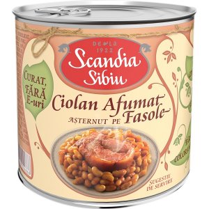 Scandia Sibiu Pork Knuckle With Beans 400g