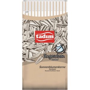 Tadim Large Unsalted Sunflower Seeds (Beige) 12x270g