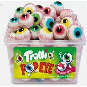Trolli Flavorbomb Pop Eye Tubes 18.8g/60pcs