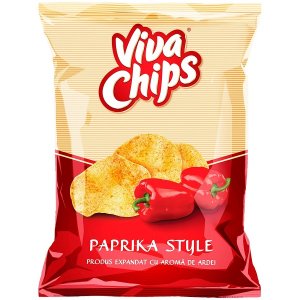 Viva Paprika Chips 100g/20pcs