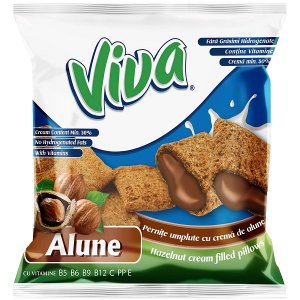 Viva Peanut Filled Pillows 200g/14pcs