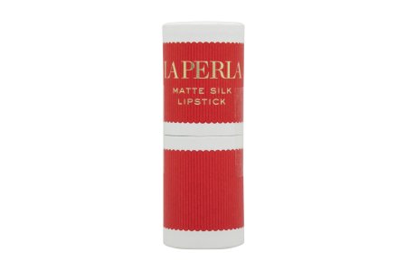 La Perla Matte Silk Lipstick - #112 - Tiramisu Red - 3.5g