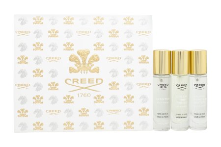 Creed Men Gift Set 10ml Aventus EDP + 10ml Green Irish Tweed EDP + 10ml Silver Mountain Water EDP