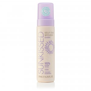 Sunkissed 95 Percent Natural Self Tan Mousse 200ml - Dark