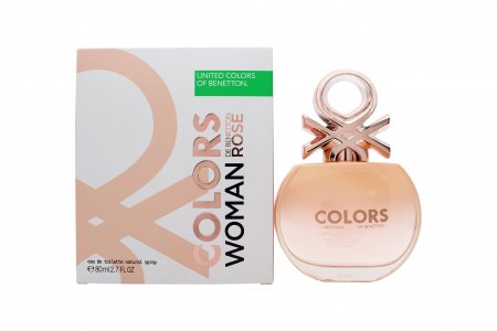 Benetton Colors Woman Rose Eau de Toilette 80ml Spray