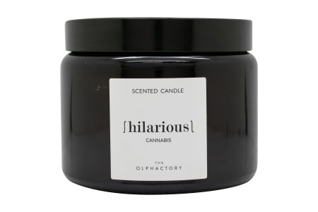 The Olphactory Hilarious Cannabis Scented Candle 360g
