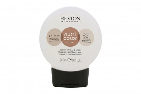 Revlon Nutri Color Filters 3 in 1 Cream Hair Colourant 240ml - 821 Silver Beige