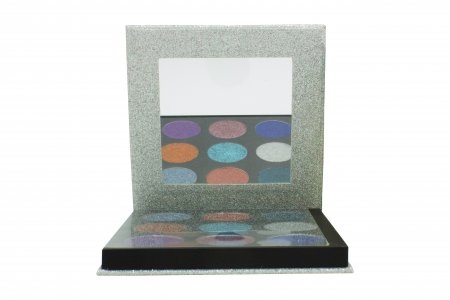 Makeup Revolution Pressed Glitter Eyeshadow Palette 9 x 1.5g - Illusion