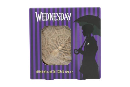 Wednesday Spiderweb Bath Fizzer 175g