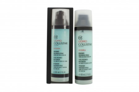 Collistar Uomo Total Freshness Moisturizer Face & Eye Cream Gel 80ml