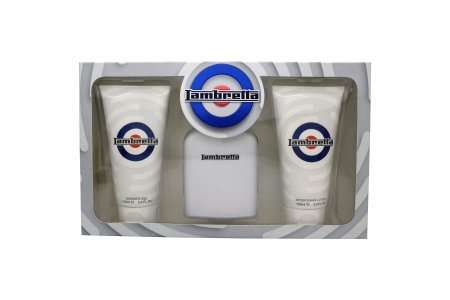 Lambretta Gift Set 100ml EDP + 150ml Shower Gel + 150ml Aftershave Lotion