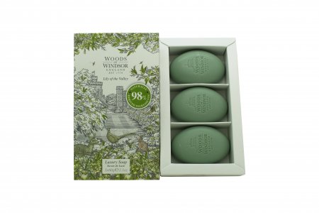 Woods of Windsor Lily of the Valley Soap 3 x 60g