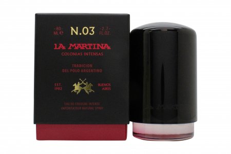 La Martina Nude Amber Eau de Cologne 80ml Spray
