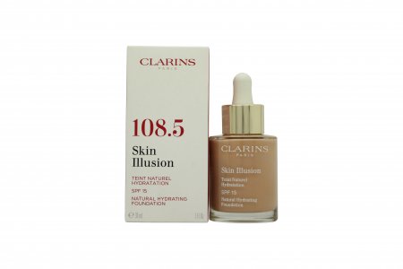 Clarins Skin Illusion Natural Hydrating Foundation SPF15 30ml - 108.5 Cashew