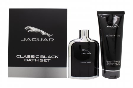 Jaguar Classic Black Gift Set 100ml EDT + 200ml Shower Gel