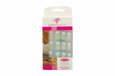 Murrays Manicure French Manicure Nails 24 Nails