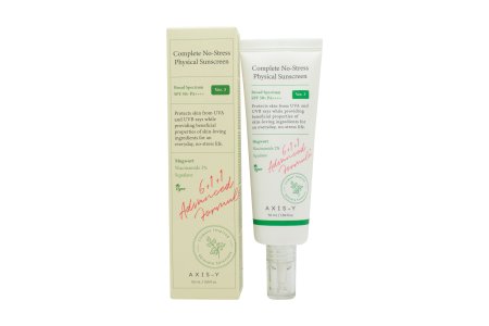 AXIS-Y Complete No-Stress Physical Sunscreen SPF50+ 50ml