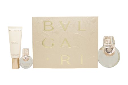 Bvlgari Omnia Crystalline Gift Set 100ml EDT + 15ml EDT + 40ml Handcream