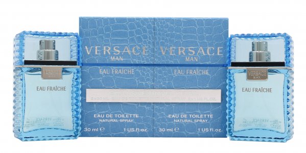 Versace Man Eau Fraiche Gift Set 2 x 30ml EDT Spray