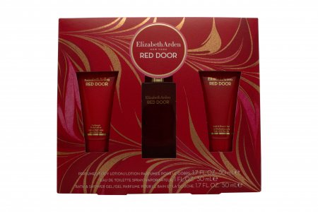 Elizabeth Arden Red Door Gift Set 30ml EDT + 50ml Perfumed Body Lotion + 50ml Bath & Shower Gel