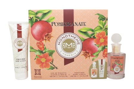 Monotheme Pomegranate Gift Set 100ml EDT + 100ml Body Lotion