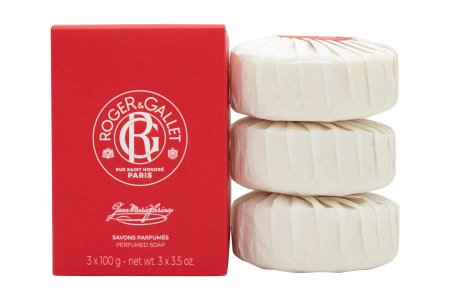 Roger & Gallet Jean Marie Farina Gift Set Perfumed Soap Bar 3x100g