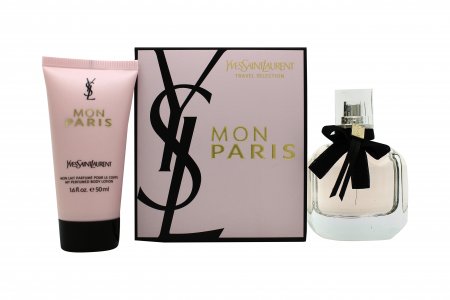Yves Saint Laurent Mon Paris Gift Set 50ml EDP + 50ml Body Lotion
