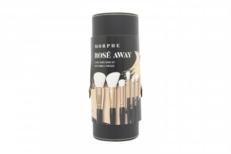 Morphe Rose Away Makeup Brush Set - 6 Pieces + Storage Tub