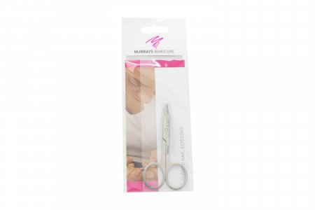 Murrays Manicure Stainless Steel Curved Nail Scissors
