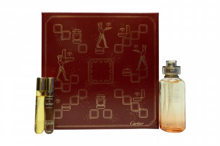 Cartier Rivi?res de Cartier Discovery Set 100ml Insouciance EDT + 10ml All?gresse EDT + 10ml Luxuriance EDT