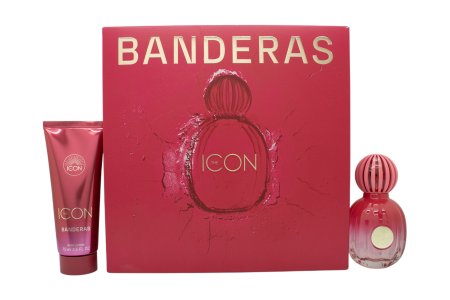 Antonio Banderas The Icon Pour Femme Gift Set 50ml EDP + 75ml Body Lotion