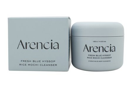 Arencia Fresh Blue Hyssop Rice Mochi Cleanser 120g