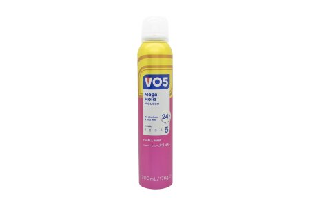 VO5 Mega Hold Styling Mousse 200ml