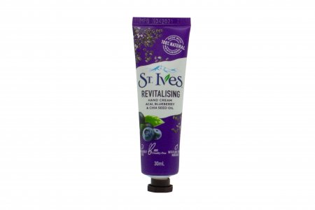St. Ives Revitalising Acai Blueberry & Chia Seed Oil Hand Cream 30ml
