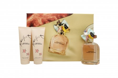 Marc Jacobs Perfect Gift Set 100ml EDP + 75ml Body Lotion + 75ml Shower Gel