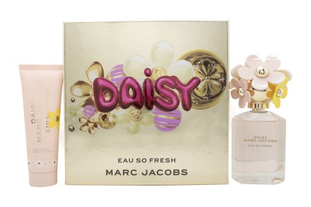 Marc Jacobs Daisy Eau So Fresh Gift Set 75ml EDT + 75ml Body Lotion