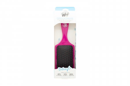 Wet Brush Paddle Detangler Hair Brush - Pink