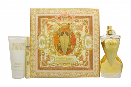 Jean Paul Gaultier Divine Gift Set 100ml EDP + 75ml Body Lotion + 10ml EDP
