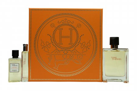 Herm?s Terre d'Herm?s Gift Set 100ml EDT + 15ml EDT + 40ml Shower Gel
