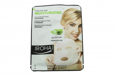 Iroha Nature Moisturizing Aloe Vera Tissue Face Mask 1 x Tissue Face Mask