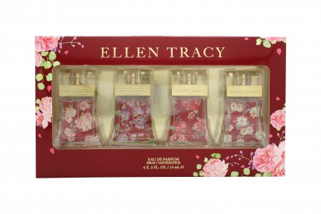 Ellen Tracy Miniatures Gift Set 11ml Brilliant EDP + 11ml Dazzling EDP + 11ml Dynamic EDP + 11ml Sensational EDP