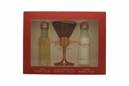 Pepe Jeans For Her Gift Set 30ml EDP + 50ml Body Lotion + 50ml Shower Gel