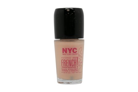 NYC New York Color Excuse My French Nail Polish 9.7ml -Strawberry Cream
