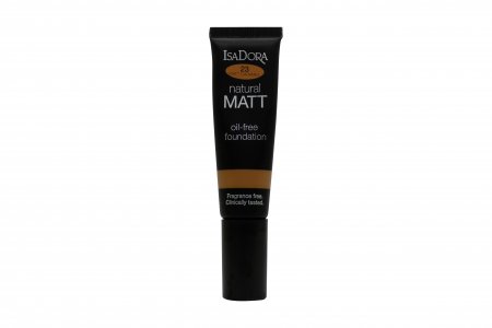IsaDora Natural Matt Oil-Free Foundation 35ml -  23 Caramel